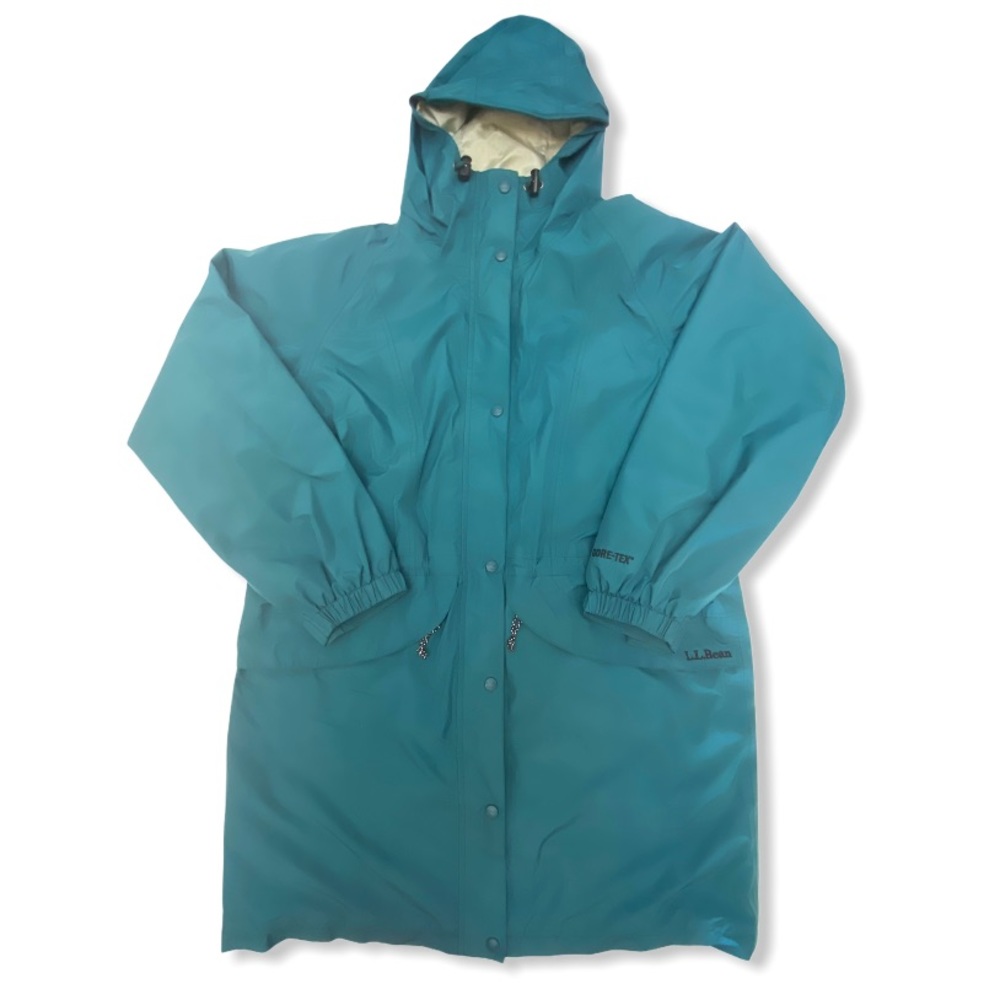 L.L. Bean GoreTex Stowaway Rain Jacket Gem